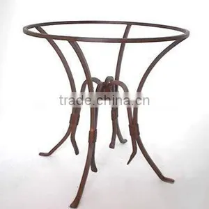 Wrought Iron Round Table Base thumbnail-1