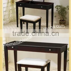 Cheap Bedroom Wooden Make up Vanity With Mirror thumbnail-1
