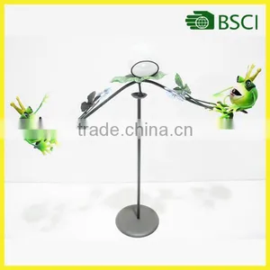 YS15162 Selling Swing Decor Metal Animal Solar Garden Light thumbnail-1