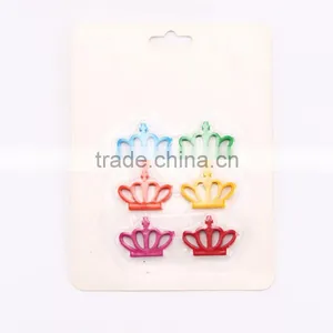 New Design Fancy Crown Shaped 6 Color Crayon, 6 pk Wax Crayon, Novelty Crayon Set thumbnail-4