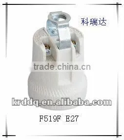 F519 E27 Porcelain Edison Screw Lampholder thumbnail-1