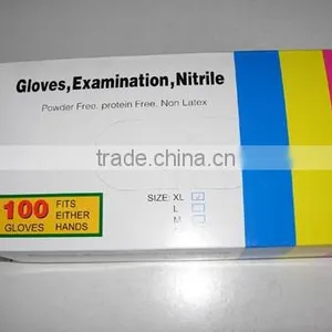 Nitrile Examination Gloves, Disposable Nitrile Glove thumbnail-1