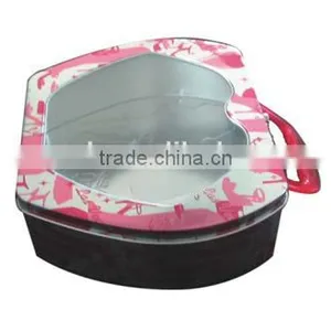 203*170*64mm Tin Box for Candy,Cookies,Gift Package With Clear Window thumbnail-1