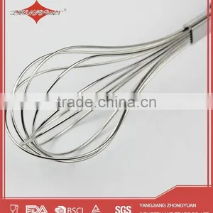 10" Stainless Steel Manual Egg Beater Whisk for 2017 New Product Kitchen Tools thumbnail-3