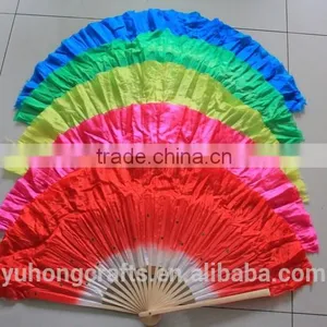 2014 Hot Belly Dance Real Silk Fan Veil thumbnail-4