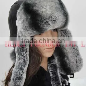 Real Rex Rabbit Fur Trooper Hats thumbnail-1
