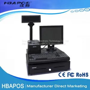 All In One Pos System/ Supermarket Cash Register HBA-A7 Retail Pos Machine In 2017 thumbnail-5