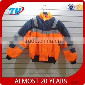 Red Reflective Polyester Soft Shell Jacket thumbnail-1