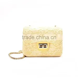 Zm50119b Lace Women Shoulder Bag Simple Lady Chain Bag thumbnail-5