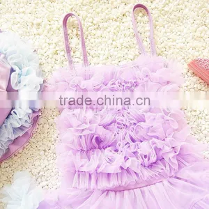 S31350W Little Children Girls Lace Fancy Swimwear Bikini Sets thumbnail-3