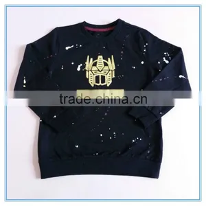 Top Quality Hoody Sweatshirts Boys Custom Fit Sweatshirt; Handsome Boys Print Pattern Hoody thumbnail-3
