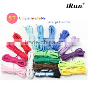 Yeezy Shoelaces~Oval Round Shoelaces~Cuctom Shoe Laces~Yeezy Sports Shoe Laces~NO MOQ~57 Colors Available~Accept Custom thumbnail-1