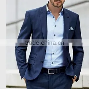 Mens Blazer Slim Fit Designs Tailor Suit Woolen Mens Blazer thumbnail-4