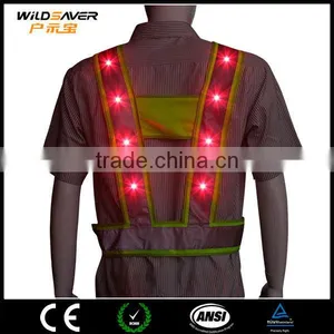New Design Led Fluorescence Vest /industrial Safety Clothing thumbnail-4