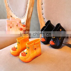 Cute Duck Design Kids Rain Boots thumbnail-4