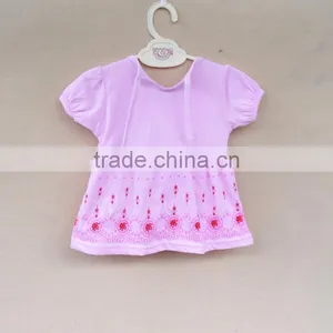 Wholesale Summer Cotton Printing Girls Kids t Shirt With Pants Set thumbnail-5