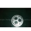 OEM / ODM Aluminum Machined Parts Aluminum Light Cover With Drawings Pro / E, CAXA UG thumbnail-1