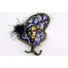 Interior Decorating Masquerade Masks Lace With Porcelain 13 Inch for Gift thumbnail-1