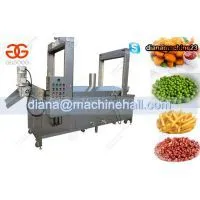 Continuous Pork Rinds Fryer Machine|Automatic Peanut Frying Machine thumbnail-1