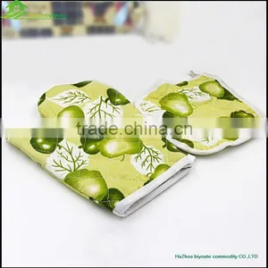 Kitchen Set Towel/pot Holder Oven Mitts Kitchen Cooking Set Oven Glove Pot Holder thumbnail-2