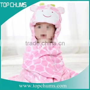 Top Quality Hot Sale Bathrobes for Kids With Print Animal Hooded From Gold Supplier thumbnail-4