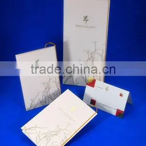 Japan Wedding Invitation Card 'KASUGA SAKURA' Wholesale thumbnail-1