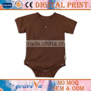 Custom Dyed Organic Cotton Baby Rompers thumbnail-2