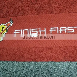100 Cotton Customized Zipper Pouch Gym Towels thumbnail-3