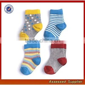 Wholesale Custom Girl and Boy Cotton Socks for Baby JH57 thumbnail-2