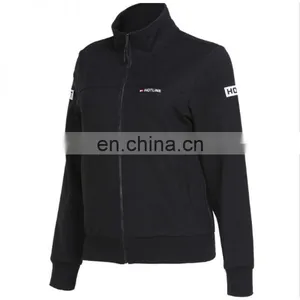 Lastest Fashion Design Autumn Winter Loose Fit Plain Hoodies Women Gym Clothing thumbnail-1
