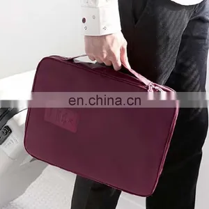 Mens Nylon Light Weight Travel Handle Shirts Storage Bag thumbnail-1