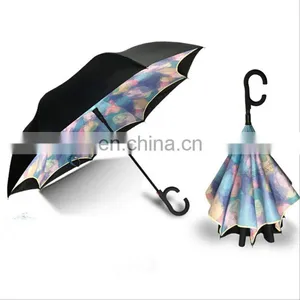 Windproof Car Inverted Umbrella thumbnail-5