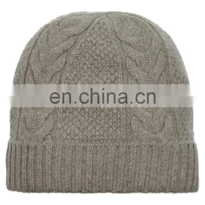 Knitted Cap 100% Cashmere thumbnail-3