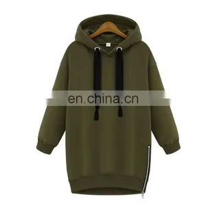 China Supplier OEM Ladies Fashion Clothing Custom Ladies Hoodie Sweatshirt thumbnail-1