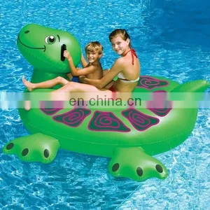 Ride-On Swan Inflatable Turtle Float Toy thumbnail-1