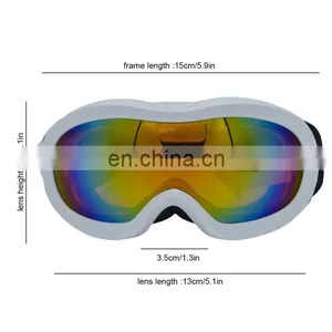 Anti-fog Double-layer Riding Climbing Skiing Glasses for Children ,colorful Skiing Glasses thumbnail-2