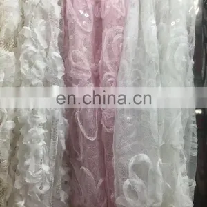 Wholesale High Quality Colorful Beautiful Polyester Lace Fabric for Dress thumbnail-3