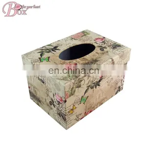 Decorative Tissue Custom Paper Tissue Covered Box Wholesale thumbnail-1