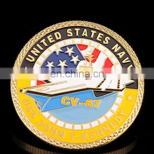 Hot Sale High Quality Custom Designed 3Dlogo Embossed at Double Sides Miami City Coin thumbnail-6