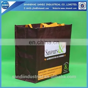 LOGO Printed Laminated PP Woven Bag thumbnail-1