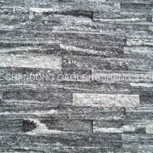 Grey Landscape Granite,Negro Santiago Granite,G302 ,Dark Grey Waves Veins Granite,grey Granite Wall Pavings thumbnail-3