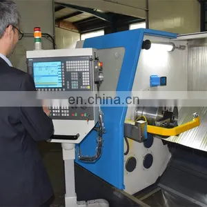 CNC550B-1 Horizontal Slant Bed Cnc Lathe Machine Siemens 550series With Lineal Guide thumbnail-4