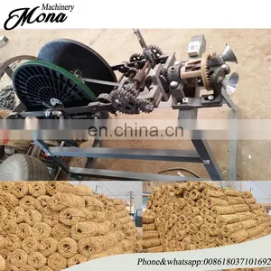 Hemp Rope Making Machine Grass Straw Rope Knitting Machine thumbnail-1