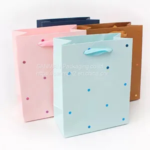 Luxury Retail Large Paper Custom Bag Print Logo thumbnail-3