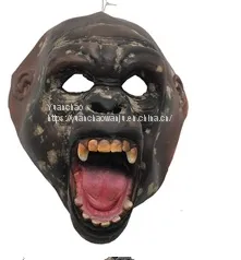 Halloween Masquerade Party Character Dress up Props Horror Glowing Vocal Ghost Head Skull Mummy thumbnail-1