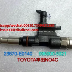 Good Quality Diesel Fuel Common Rail Injector 095000-5321 23670E0140 for Toyota NO4C for Sale thumbnail-1