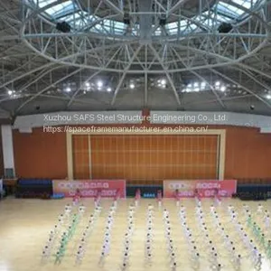 Anhui Tongcheng Stadium Steel Structure Roof Project thumbnail-3