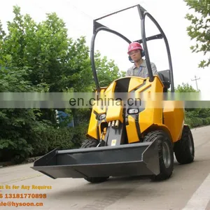 Chinese Small Wheeled Articulated Mini Loader thumbnail-5