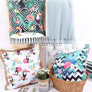 Attractive Designs Decorative Travel Custom Ramage Animals Different Shapes Digital Print Cushion for Outdoor Decoration thumbnail-2