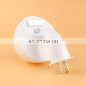 Upgraded Automatic Light Sensor Sound Sensor Control Night Light Mini 220v UK US EU Plug Led Night Lamp Light thumbnail-1